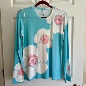 Whimsy Rose Floral Long Sleeve Top